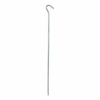 Tentharing 30cm metaal met open oog 10 stuks in polybag