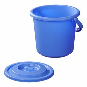 Emmer 9L met deksel
