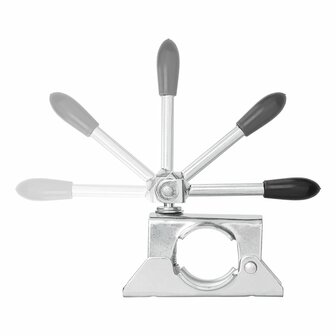 Klem 48mm met kantelbare spindel voor neuswiel