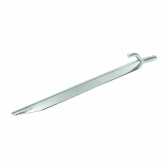 Tentharing 25cm metaal met haak 6 stuks in polybag