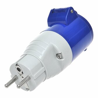 Verloopstekker van Schuko naar CEE