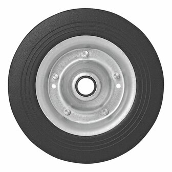 Neuswielband velg metaal met rubberband 200x50mm