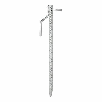 Grondpen 41cm met haak en ring