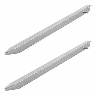 T-haring 40cm metaal 2 stuks in polybag