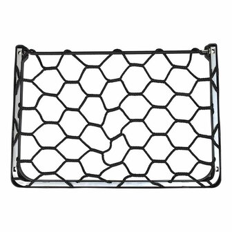 Opbergnet elastisch 31x21cm met kunststof frame NS-10