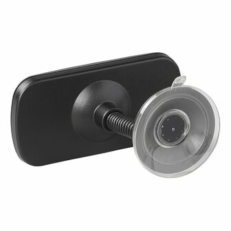Panorama achteruitkijkspiegel met flexarm 4 cm en zuignap