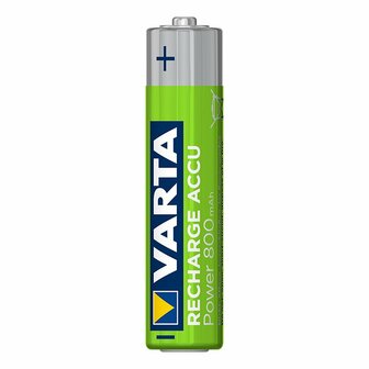 Varta Recharge Accu Power batterijen AAA 700 mAh 2 stuks in blister (DECT telefoon)