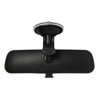 Achteruitkijkspiegel 212x56mm met zuignap