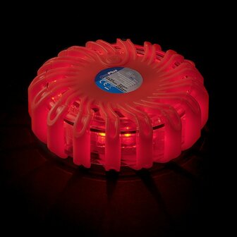 Waarschuwings-disk 16LED oranje