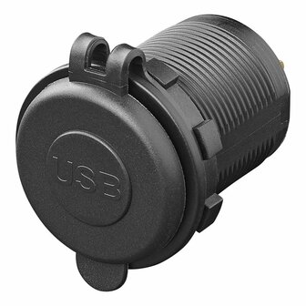 USB snellader inbouw 2-weg 12/24V 3A type A + C
