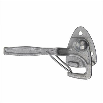 Klephaak nr.0 links 140mm met opschroef-oog