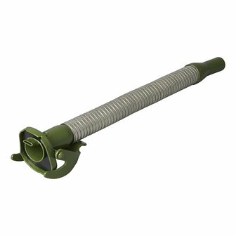 Schenktuit metaal flexibel geschikt voor benzine 20mm (art. 530080 - 530081 - 530109)