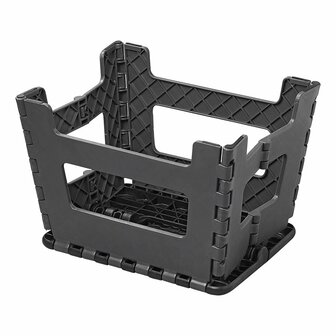 Opstapje S met anti-slip kunststof 29 x 21,5 x 22 cm opvouwbaar