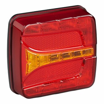Achterlicht 4 functies 106 x 99 mm LED links