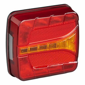 Achterlicht 4 functies 106 x 99 mm LED rechts
