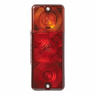 Achterlicht 4 functies 210x83mm in blister