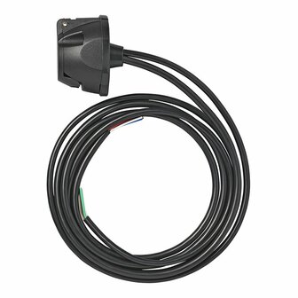 Trekhaakkabelset 7+1-polig PVC + 1,50M kabel 8 aderig