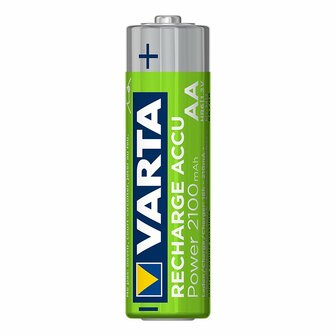 Varta Recharge Accu Power batterijen AA 2100 mAh 4 stuks in blister