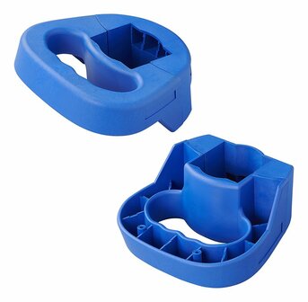 Handgreep voor neuswiel 60mm