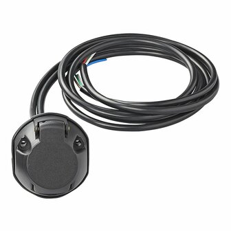 Trekhaakkabelset 7+1-polig PVC + 1,50M kabel 8 aderig in blister
