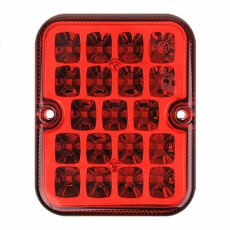 Mistachterlicht 100x81mm 19LED in blister