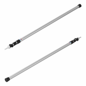 Tentstok telescopisch 3-delig 106 - 280 cm