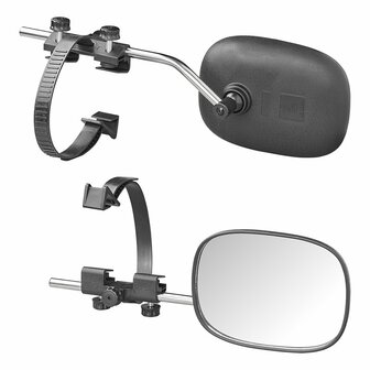 Caravanspiegel convex glas 410 x 140 x 190 mm