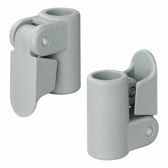 Buisklem voor tentstok met snelsluiting 19-22mm - set van 4 stuks