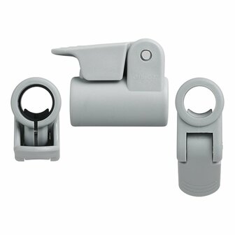 Buisklem voor tentstok met snelsluiting 19-22mm - set van 4 stuks