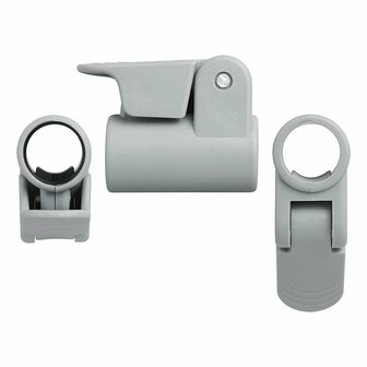 Buisklem voor tentstok met snelsluiting 22-25mm - set van 4 stuks