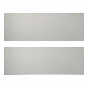 Markeringsbord aluminium &quot;ECE 70&quot; set van 2 stuks
