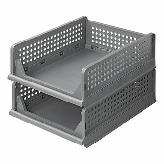 Keukenorganizer 2-laags stapelbaar