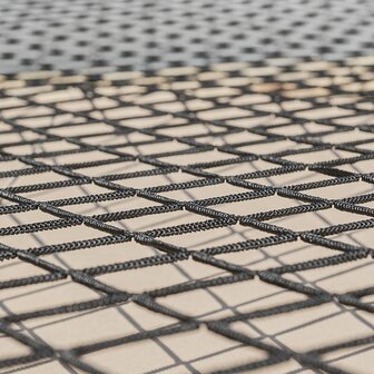 Aanhangernet 2,00 x 3,00 m stretch met elastisch koord