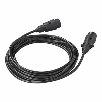 Verlengkabel 7M met 2x stekker 7-polig PVC