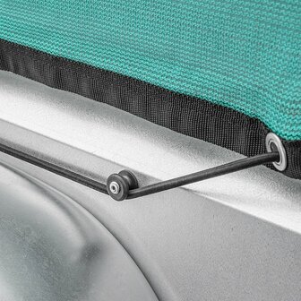 Aanhangernet fijnmazig 1,60x2,50M met elastisch koord