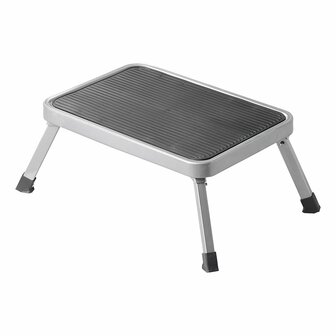 Opstapje 1 trede inklapbaar voor caravan/camper