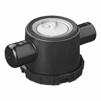 Sifon met 2 aansluitingen  dia 39 mm in blister