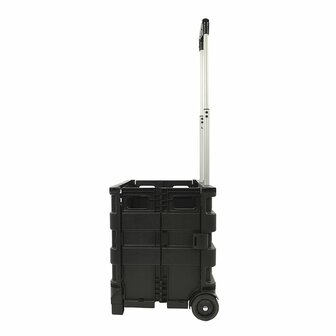 Transport trolley met inklapbare krat 25kg