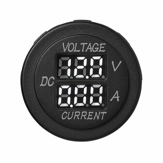Volt-amp&egrave;remeter digitaal 6-30V 0-10A