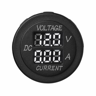 Volt-amp&egrave;remeter digitaal 6-30V 0-10A in blister