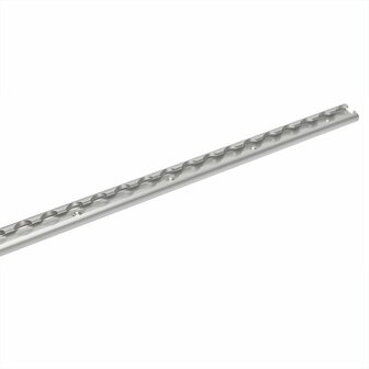 Bindrails set aluminium 2x60cm 6-delig