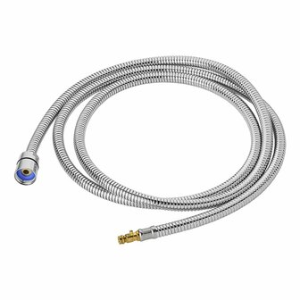 Doucheslang Metaal 1,5 m 3/8 wartel - 1/2 conus