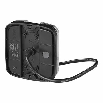 Achterlicht 4 functies 105 x 95 mm LED + GLOW rechts