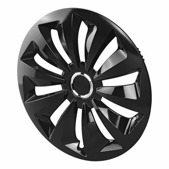 Wieldopset Fox zwart 15 inch 4 stuks in displaydoos