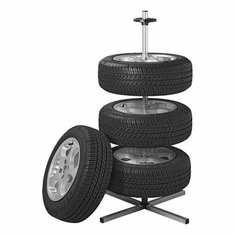 Velgenstandaard aluminium XL voor 4 banden