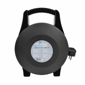 Kabelhaspel Schuko 4-weg 10M 3x1,0mm&sup2;