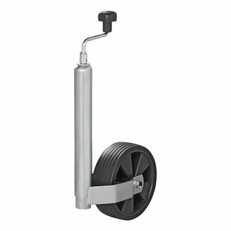 Neuswiel 48mm kunststof velg met rubberband 220x70mm