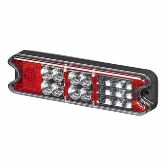 Achterlicht 5 functies 192x51mm 21LED in blister