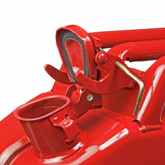 Jerrycan 10L metaal rood UN T&uuml;V/GS-gekeurd