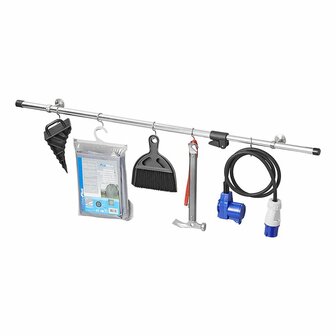 Ophangrail voor campergarage 85 - 165 cm